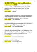 UH-72 IERW Exam 1 Actual Questions and Answers 2026&period;docx