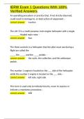 IERW Exam 1 Questions With 100- Verified Answers&period;docx