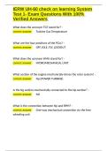 IERW UH-60 check on learning System Test 1- Exam Questions With 100- Verified Answers&period;docx