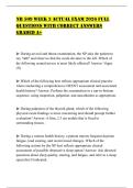 NR 509 WEEK 3 ACTUAL EXAM 2026 FULL QUESTIONS WITH CORRECT ANSWERS GRADED A&plus;
