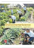 Test Bank For Environmental Science&colon; A Study of Interrelationships&comma; 16th Edition &lpar;Enger&comma; 2021&rpar;&comma; Chapter 1-20 &vert;&vert;Complete A&plus; Guide