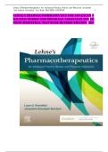Test Bank For Lehnes Pharmacotherapeutics For Advanced Practice Nurses And Physician Assistants 2nd Edition Rosenthal All Chapters 1-92