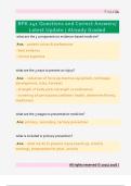 BPK 241 Questions and Correct Answers&sol;  Latest Update &sol; Already Graded 