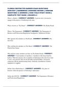 FLORIDA RESTRICTED BARBER EXAM QUESTIONS 2026&sol;2027 &vert;&vert; BARBERING LICENSING REVIEW &vert;&vert; VERIFIED QUESTIONS & ANSWERS &vert;&vert; HIGH-YIELD STUDY GUIDE &vert;&vert; COMPLETE TEST BANK &vert;&vert; GRADED A&plus;