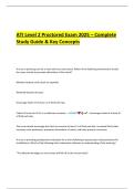 Ace the ATI Level 2 Proctored Exam 2025 with this complete study guide&period; Includes high-yield nursing concepts&comma; clinical judgment strategies&comma; pharmacology review&comma; priority interventions&comma; ATI-style practice questions&comma; and comprehensive review material for RN