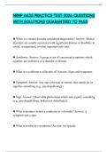 NRNP 6635 PRACTICE TEST 2026 QUESTIONS WITH SOLUTIONS GUARANTEED TO PASS