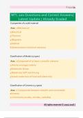 MTL 200 Questions and Correct Answers&sol;  Latest Update &sol; Already Graded 