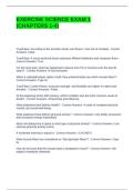 EXERCISE SCIENCE EXAM 1 &lpar;CHAPTERS 1-4&rpar; QUESTIONS AND ANSWERS 