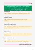 PA Appraisers License Exam Q&A  Questions and Correct Answers&sol; Latest  Update &sol; Already Graded