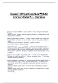 COGSCI 115 Comprehensive Review&colon; Brain&comma; Mind & Behavior