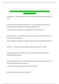 National Guardianship Association Terminology&comma; National Guardianship Association  Examination 100&percnt; Solved