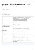 CON 3900 - DAWIA Cert Exam Prep - Week 1 Questions and Answers