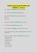 Station Agent Exam Questions and  CORRECT Answers