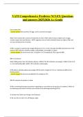 VATI Comprehensive Predictor NCLEX &vert; Verified Questions & Correct Detailed Answers &vert; Latest A&plus; Grade &vert; 2025&sol;2026 Edition