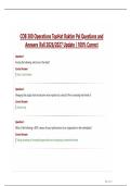  COB 300 Operations TopHat Raktim Pal Questions and  Answers &vert;Fall 2026&sol;2027 Update &vert; 100&percnt; Correct