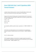Econ 2100 UGA Test 1 and 2 Questions With Correct Answers&period;
