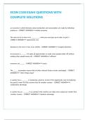 ECON 2100 EXAM QUESTIONS WITH COMPLETE SOLUTIONS&period;