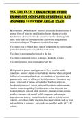 NSG 526 EXAM 2 EXAM STUDY GUIDE EXAMS SET COMPLETE QUESTIONS AND ANSWERS 2026 VIEW AHEAD EXAM&period;