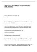 PN 101 FINAL REVIEW QUESTIONS AND ANSWERS 100&percnt; CORRECT&excl;&excl;