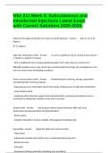 NSe 211 Week 8&colon; Subcutaneous and Intradermal Injections Latest Exam with Correct Solutions 2025-2026&period;