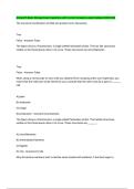 Ashworth Basic Biology Exam Questions with Correct Answers Latest Update 2025&sol;2026