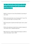 NY REAL ESTATE PRACTICE EXAM REVIEW 2026 BUNDLED EXAMS WITH SOLUTIONS GUARANTEED A&plus;