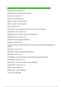 Cytogenetics ASCP Exam Questions with Correct Answers Latest Update 2025&sol;2026