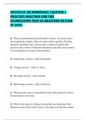 OPENSTAX MICROBIOLOGY CHAPTER 1 PRACTICE SOLUTION FOR THE EXAMINATION TEST GUARANTEED TO PASS IN 2026.