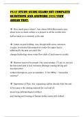 PEAT STUDY GUIDE EXAMS SET COMPLETE QUESTIONS AND ANSWERS 2026 VIEW AHEAD TEST&period;