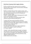 IB 150 Unit 1 Questions With Complete Solutions