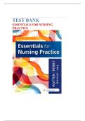 Test Bank for Essentials for Nursing Practice 9th Edition by Patricia A&period; Potter&comma; Anne Griffin Perry&comma; Amy Hall&comma; Patricia Stockert&vert;9780323481847&vert; All Chapters 1-40&vert; LATEST