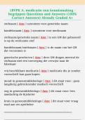 1BVPK A&period; medicatie een kennismaking -  begrippen Questions and Answers &lpar;100&percnt;  Correct Answers&rpar; Already Graded A&plus;