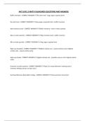 AAT LEVEL 3 MATS FLASHCARDS QUESTIONS AND ANSWERS