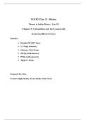 NCERT History 12th Class Chapter 9th Notes