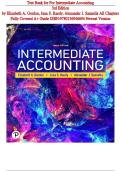 Intermediate Accounting 3rd Edition Test Bank &vert; Gordon&comma; Raedy&comma; Sannella &vert; All Chapters Q&A Included