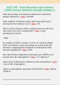 AVIT 309 - Final Questions and Answers  &lpar;100&percnt; Correct Answers&rpar; Already Graded A&plus;