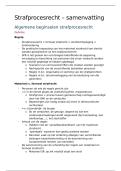 Strafprocesrecht - notities 