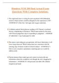 Hondros NUR 200 final Actual Exam  Questions With Complete Solutions&period; 