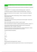Compsci 101 Cengage Quizzes Final Exam Questions with Correct Answers Latest Update 2025&sol;2026