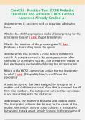 CoreChi - Practice Test &lpar;CCHi Website&rpar;  Questions and Answers &lpar;100&percnt; Correct  Answers&rpar; Already Graded A&plus; 