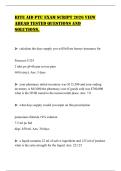 RITE AID PTU EXAM SCRIPT 2026 VIEW AHEAD TESTED QUESTIONS AND SOLUTIONS&period;