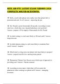RITE AID PTU LATEST EXAM VERSION 2026 COMPLETE SOLVED QUESTIONS&period;