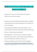 RNRF DCF FINAL EXAM Questions and Answers Graded A&plus;