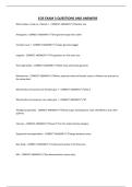 EOS EXAM 3 QUESTIONS AND ANSWERS