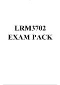 LRM3702 LATEST EXAM PACK