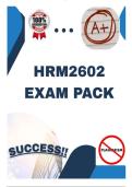 HRM2602 EXAM PACK 2026