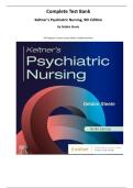 Complete Test Bank - Keltner&rsquo;s Psychiatric Nursing&comma; 9th Edition By Debbie Steele&period; &lpar;All Chapters Covered&comma; Latest Edition&comma; Verified Answers&rpar;