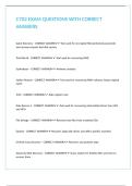 C702 EXAM QUESTIONS WITH CORRECT ANSWERS