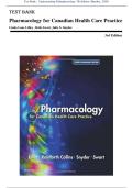 Test Bank - Pharmacology for Canadian Health Care Practice 3rd Edition &lpar;Lilley&comma; 2021&rpar; Chapter 1-58 &vert; All Chapters with Answers and Rationales