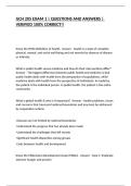 GCH 205 EXAM 1 &vert; QUESTIONS AND ANSWERS &vert; VERIFIED 100&percnt; CORRECT&excl;&excl;